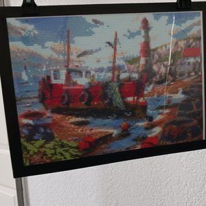 Diamond Decor lighthouse landscape